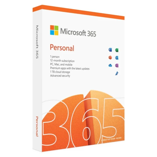 Microsoft Office 365 Personal (1 Year, 1 Person)