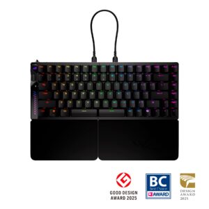 M703 – ASUS ROG FALCATA 75% Split Gaming Keyboard – ROG HFX V2 Magnetic Switch – PBT