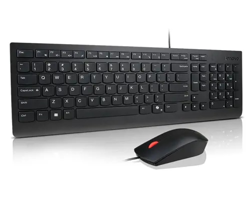 Lenovo Essential Wired Combo Keyboard and Mouse (US English 103P)