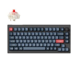 Keychron V1 MAX 0.75 CARBON BLACK BANANA Switch