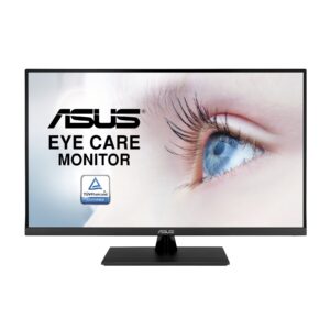 ASUS VP32AQ Eye Care Monitor – 32″, QHD (2560 x 1440), IPS, 100% sRGB, HDR-10, 75Hz, DP, HDMI, VESA