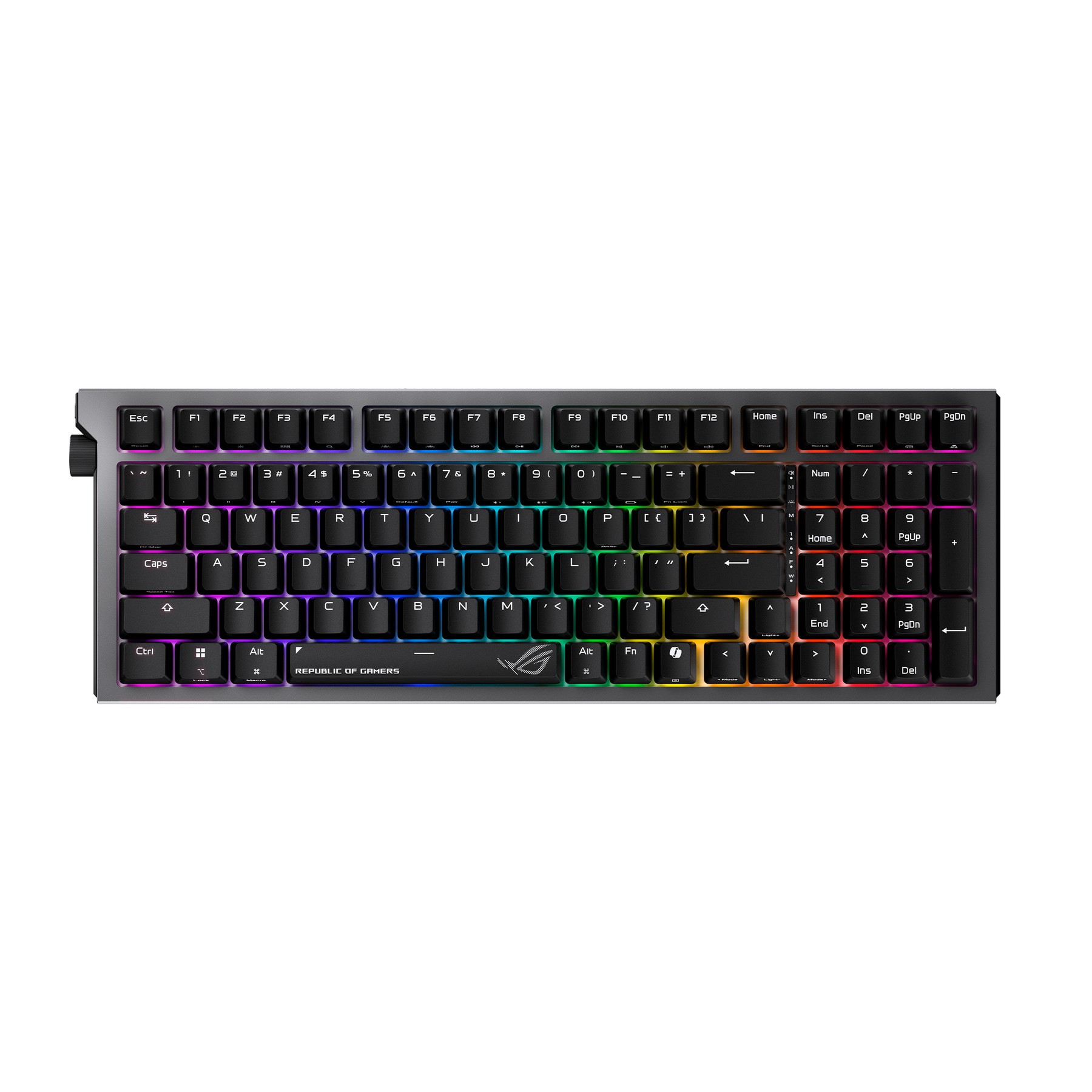 X903 – ASUS ROG Strix Morph 96 Wireless Gaming Keyboard – ROG NX SNOW V2 Switch
