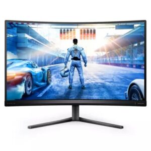 PHILIPS MONITOR 27″ 27M2C5500W EVNIA GAMING Curved 1000R QHD 2K GAMING 240Hz HDMI 2.0×2, DP 1.4 x 2 PIP/PBP