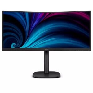 PHILIPS MONITOR 34″ 34B2U3600C CURVED 120Hz LED WQHD (DP 1.4, HDMI 2.0, USB-C 3.2 Gen 1) PD 90W SPK USB-C DOCKING
