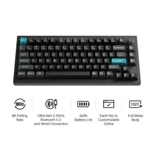 Keychron Q1 ULTRA 8K 0.75 BLACK BANANA Switch