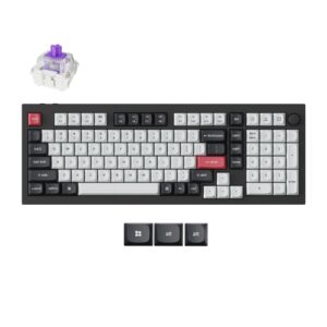 Keychron Q5 HE 0.96 CARBON BLACK PURPLE Switch