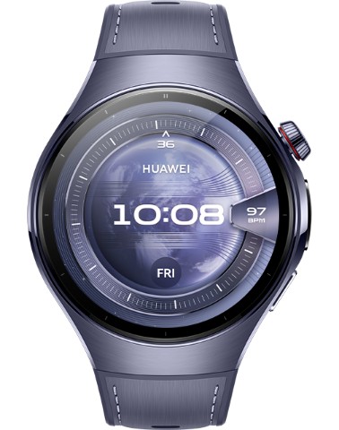 Huawei Watch 5 Black Stainless Steel Case, Black, 46mm Smart watch 55020EUC