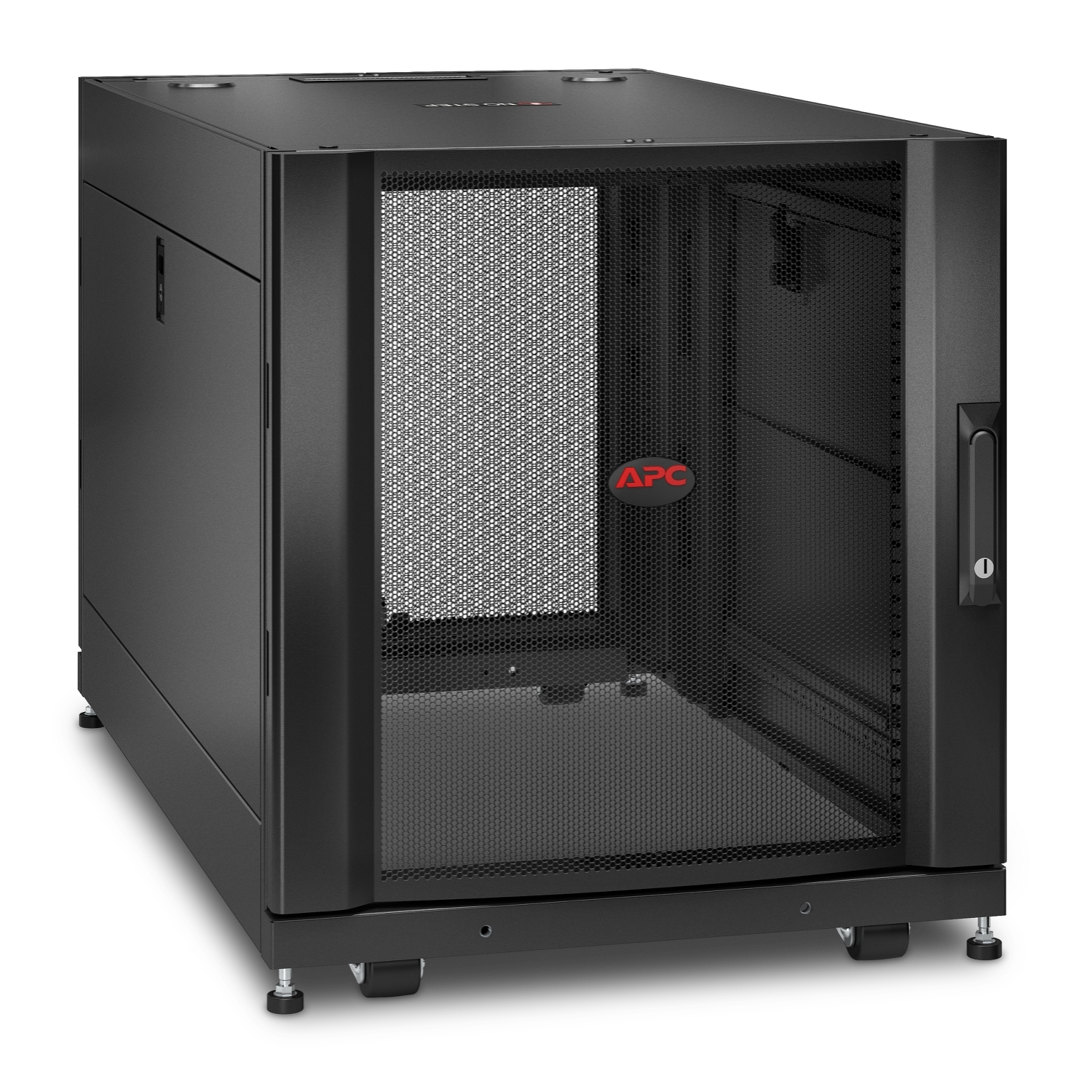 APC NetShelter SX, Server Rack Enclosure, 12U, Black, 658H x 600W x 1070D mm