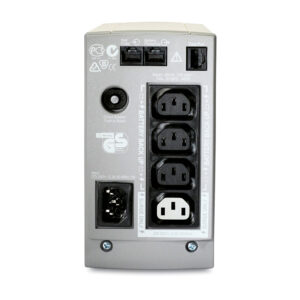 APC Back-UPS, 650VA, Tower, 230V, 4 IEC C13 Outlets , User Replaceable Battery