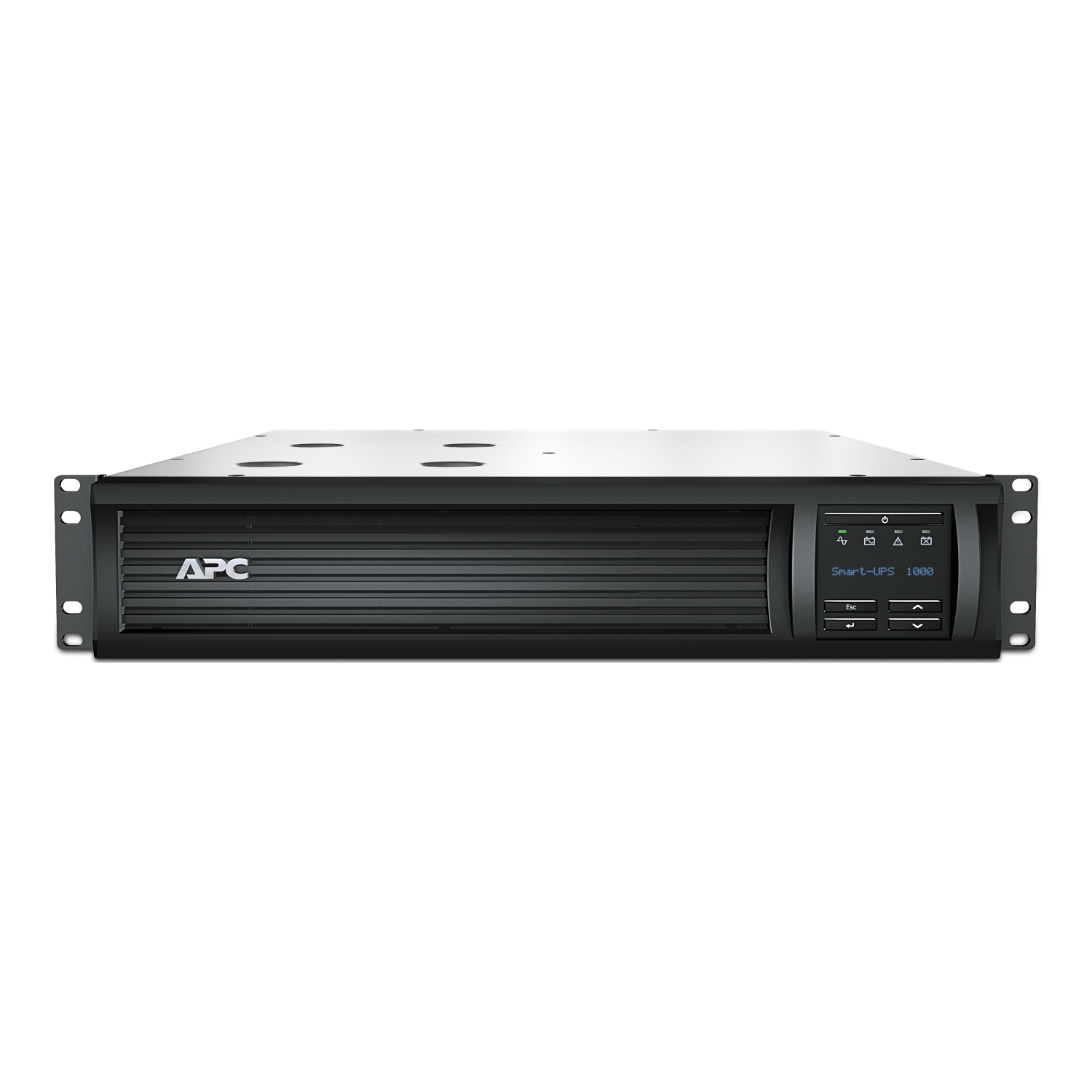 APC Smart-UPS, Line Interactive, 1000VA, Rackmount 2U, 230V, 4x IEC C13 outlets, SmartConnect Port+SmartSlot, AVR, LCD