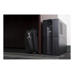 APC Smart-UPS, Line Interactive, 2200VA, Tower, 230V, 8x IEC C13+2x IEC C19 outlets, SmartConnect Port+SmartSlot, AVR, LCD