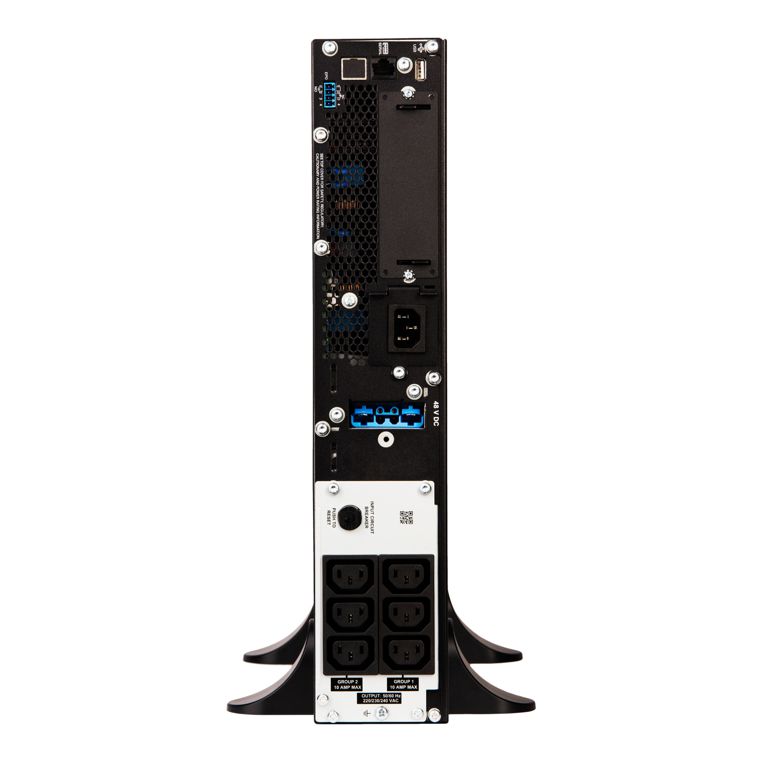 APC Smart-UPS On-Line, 1500VA/1500W, Tower, 230V, 6x C13 IEC outlets, SmartSlot, Extended runtime, W/O rail kit