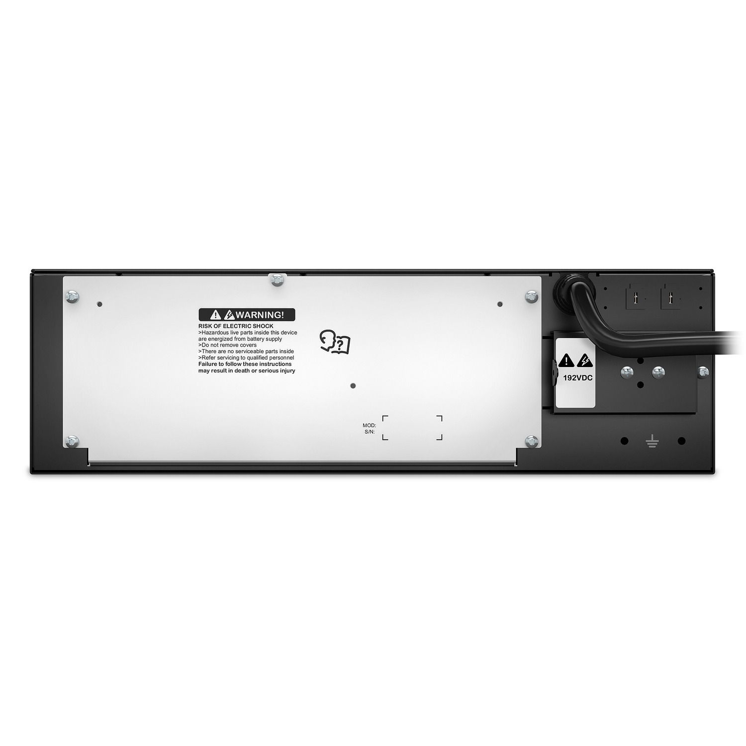 APC Smart-UPS On-Line SRT External Battery Pack, 3U Rack, 192Vdc