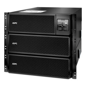 APC Smart-UPS On-Line, 8kVA/8kW, Rackmount 6U, 230V 3:1 and 1:1, 6x C13+4x C19 IEC outlets, Network Card+SmartSlot, Extended runtime, W/ rail kit
