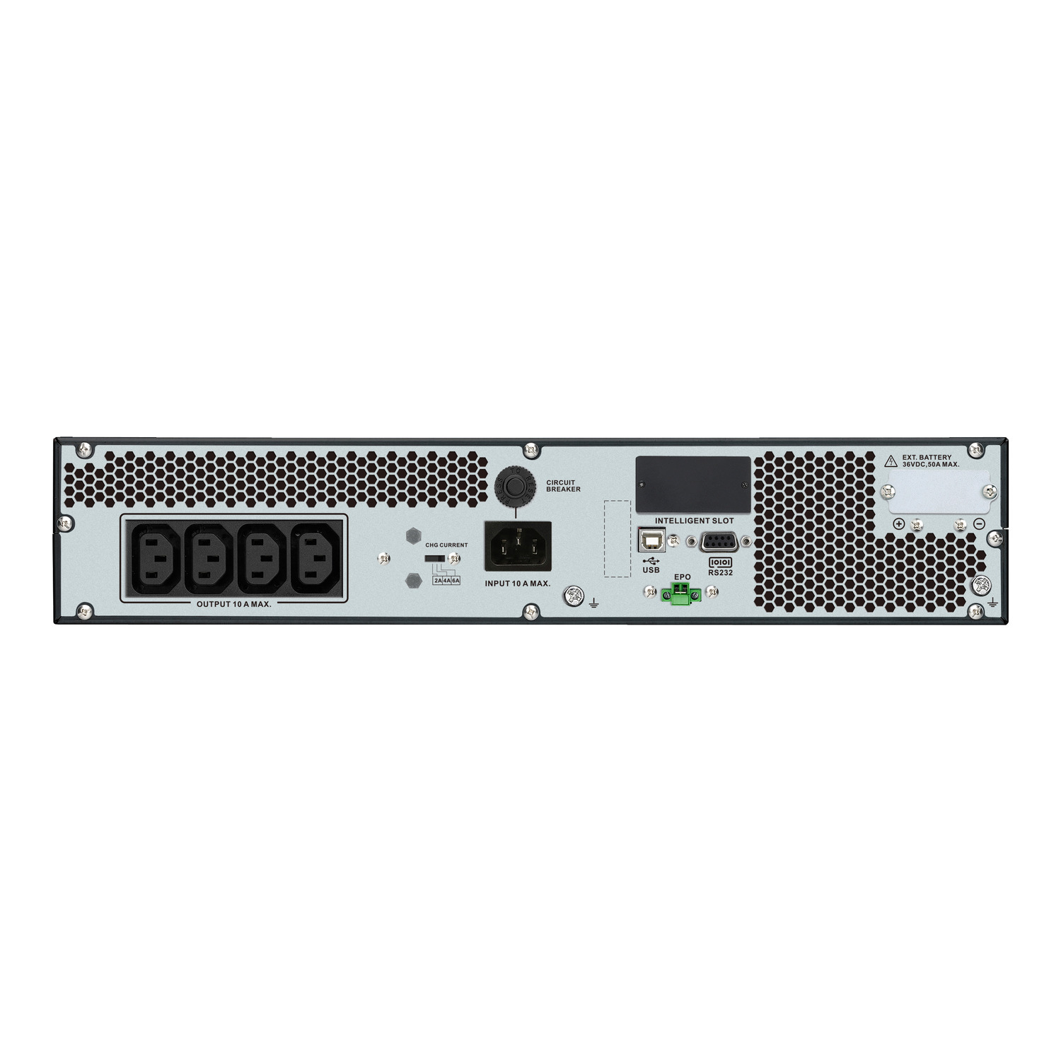 APC Easy UPS 在線式,1000VA/900W,機架安裝式4U,230V,4x IEC C13插座,智慧卡插槽,LCD,延長運行時間,帶導軌套件