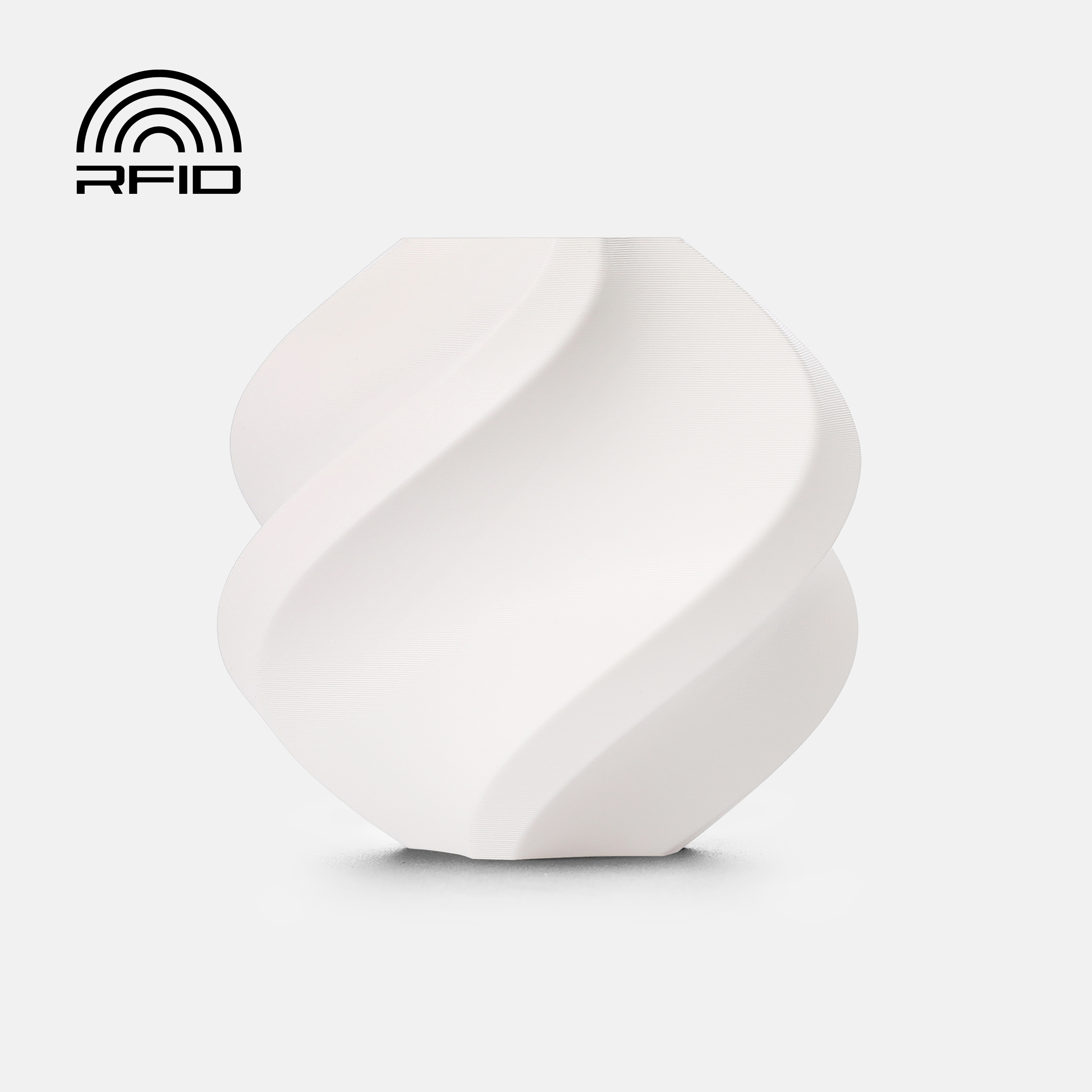 Bambu PETG HF Filament – White – with Bambu Reusable Spool