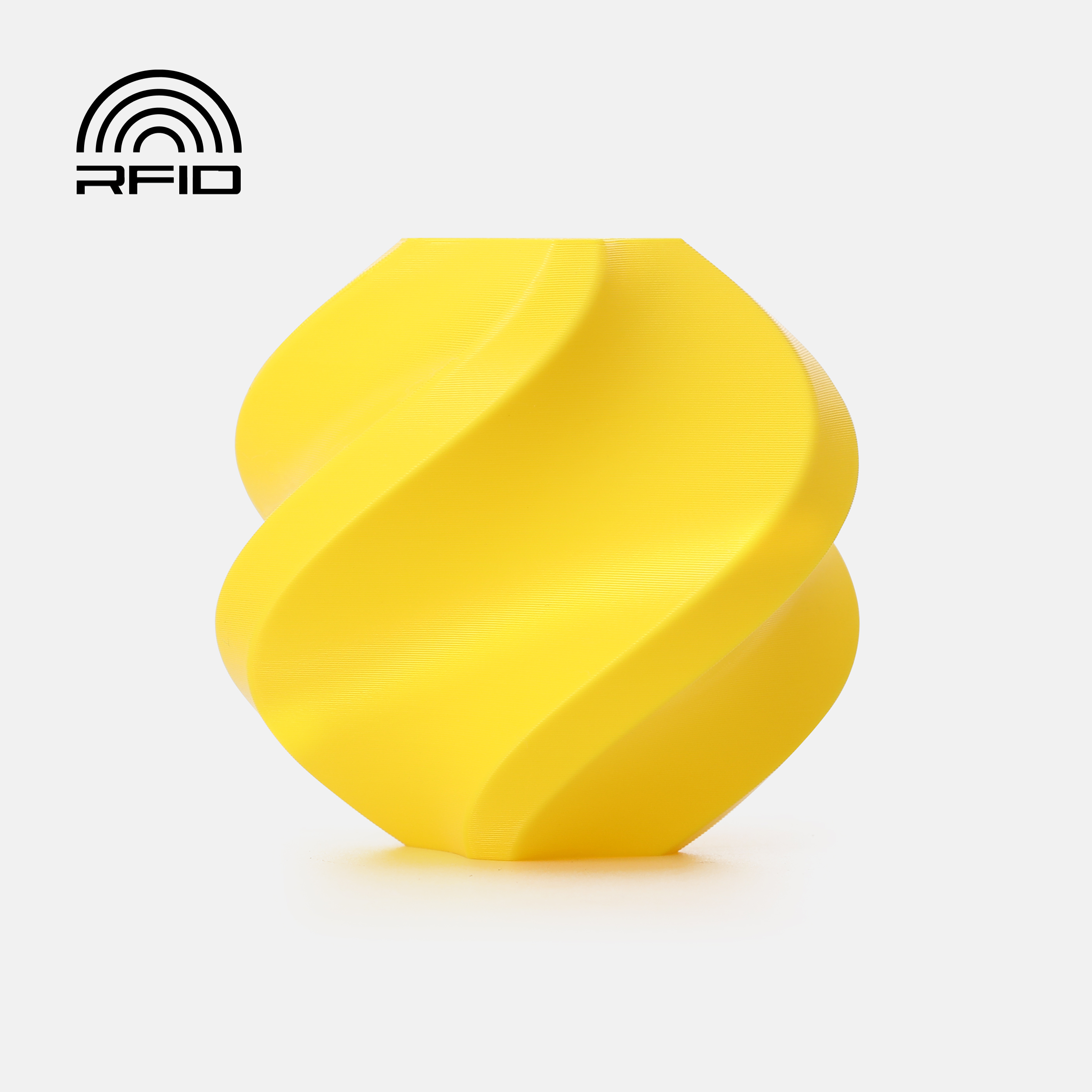 Bambu PETG HF Filament – Yellow – with Bambu Reusable Spool