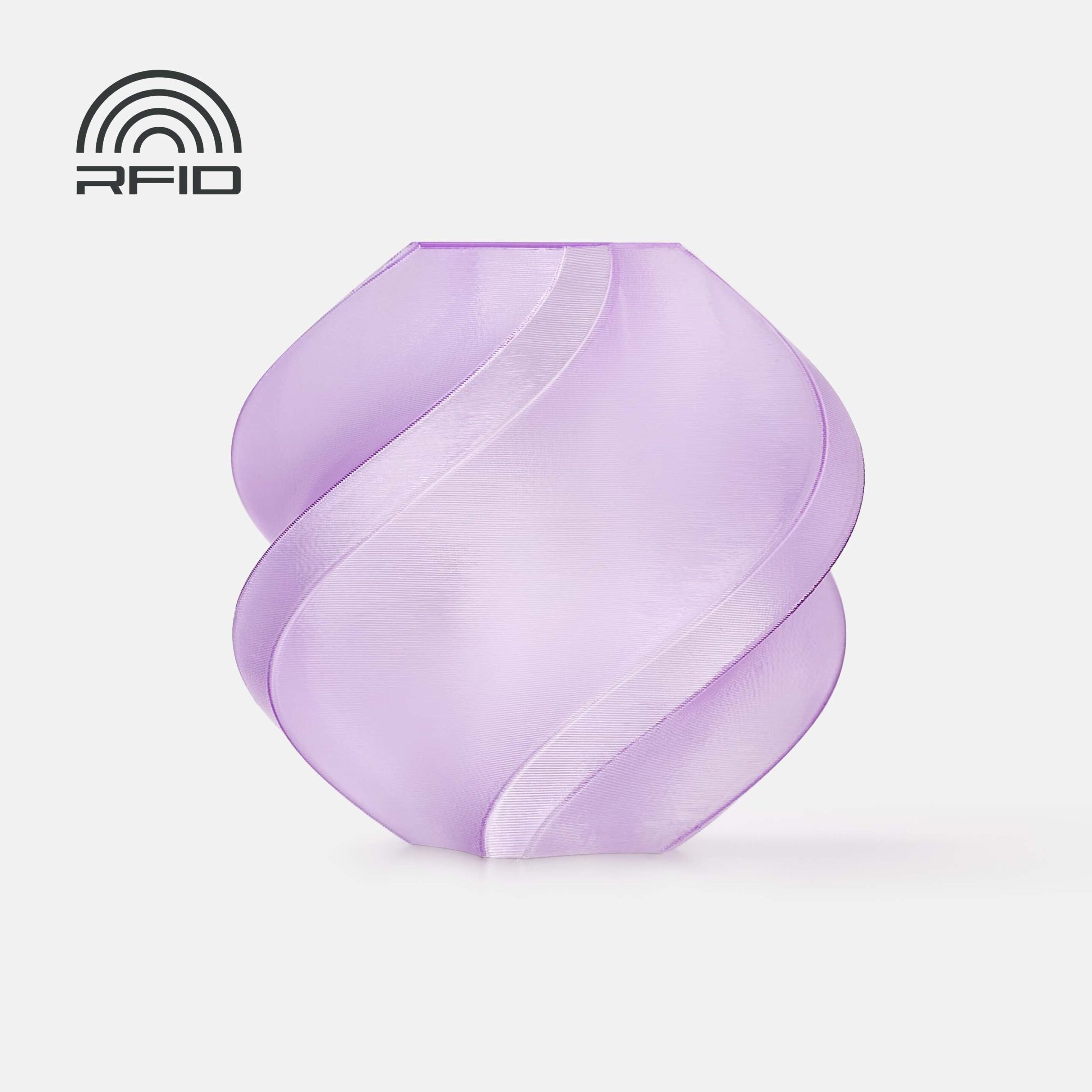 Bambu PETG Translucent Filament – Translucent Purple