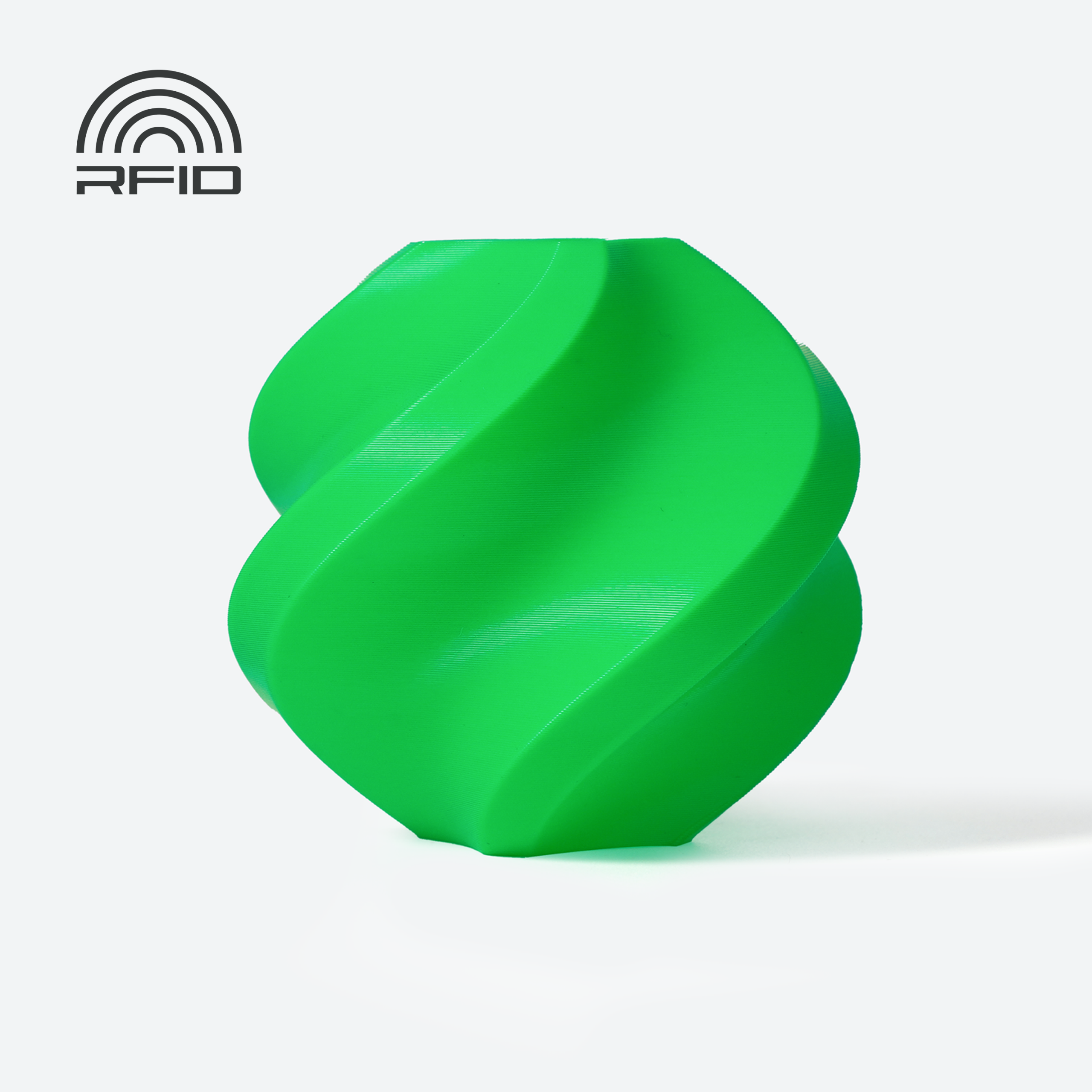Bambu PLA Basic Filament – Bambu Green – with Bambu Reusable Spool