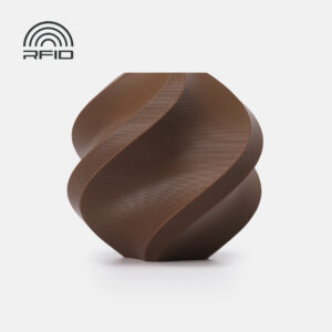 Bambu PLA Basic Filament – Cocoa Brown – with Bambu Reusable Spool