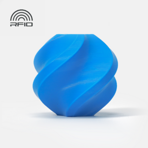 Bambu PLA Basic Filament – Cyan – with Bambu Reusable Spool