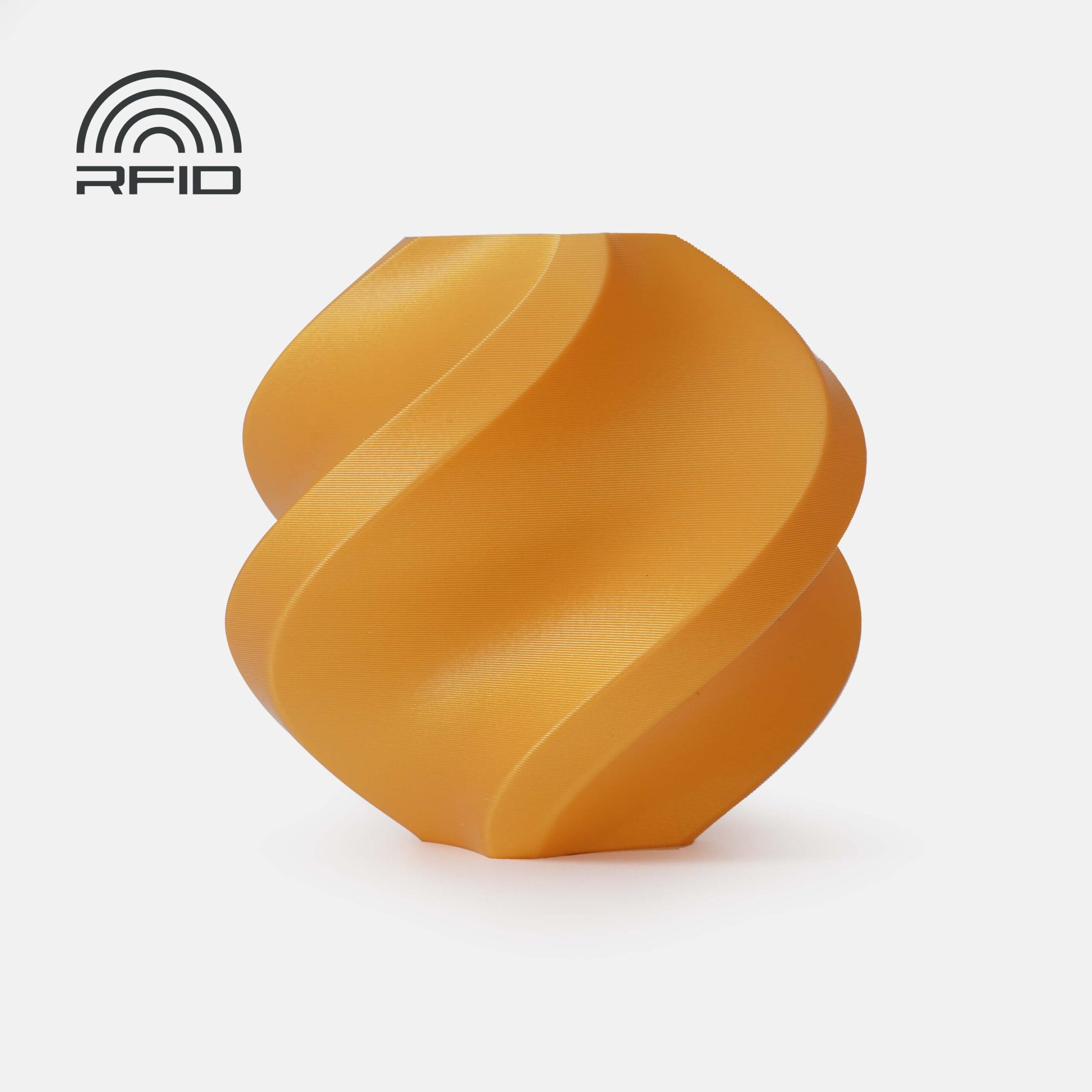 Bambu PLA Basic Filament – Gold – with Bambu Reusable Spool
