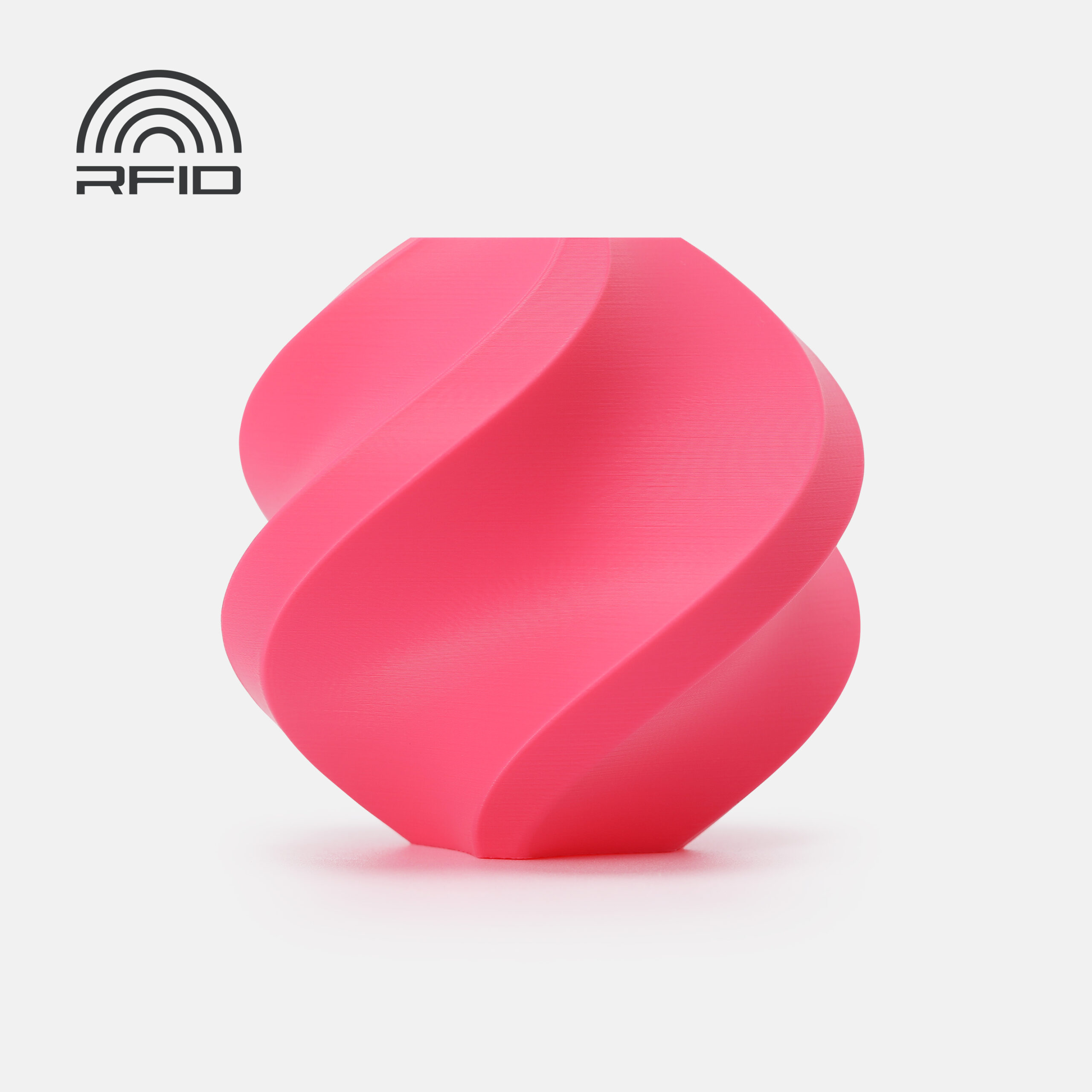 Bambu PLA Basic Filament – Hot Pink – with Bambu Reusable Spool