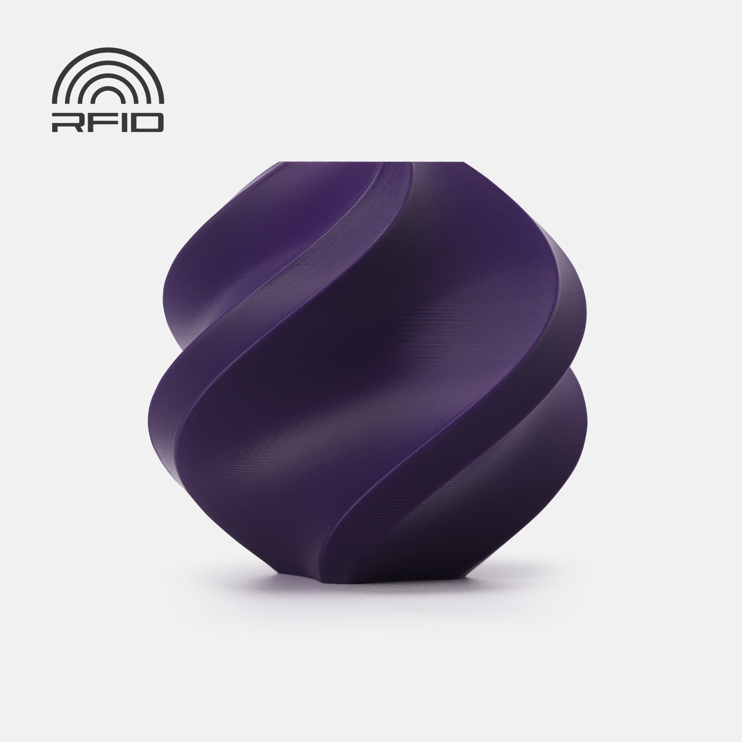 Bambu PLA Basic Filament – Indigo Purple – with Bambu Reusable Spool
