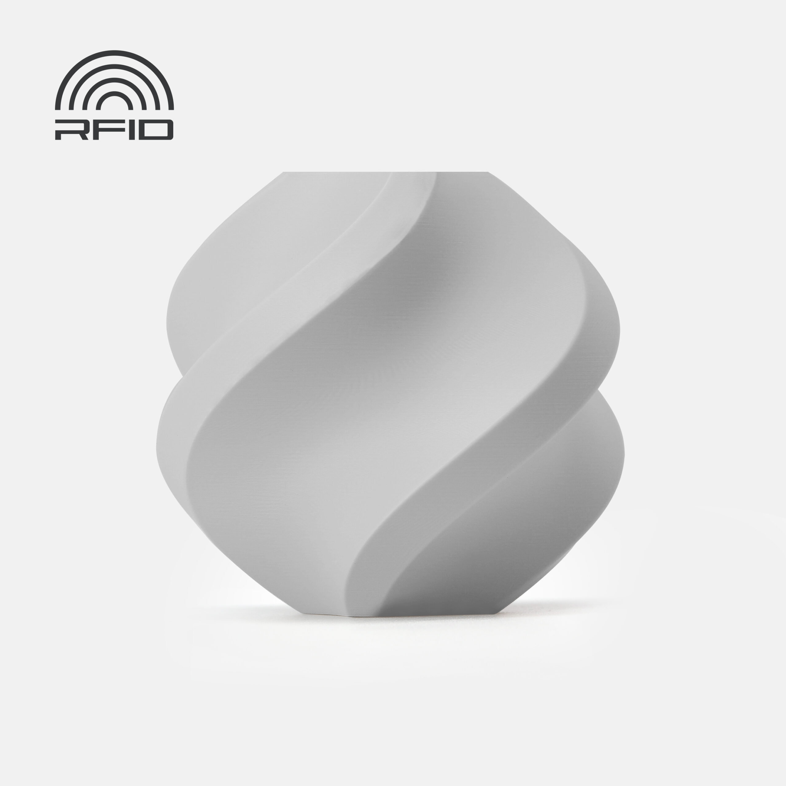 Bambu PLA Basic Filament – Light Gray