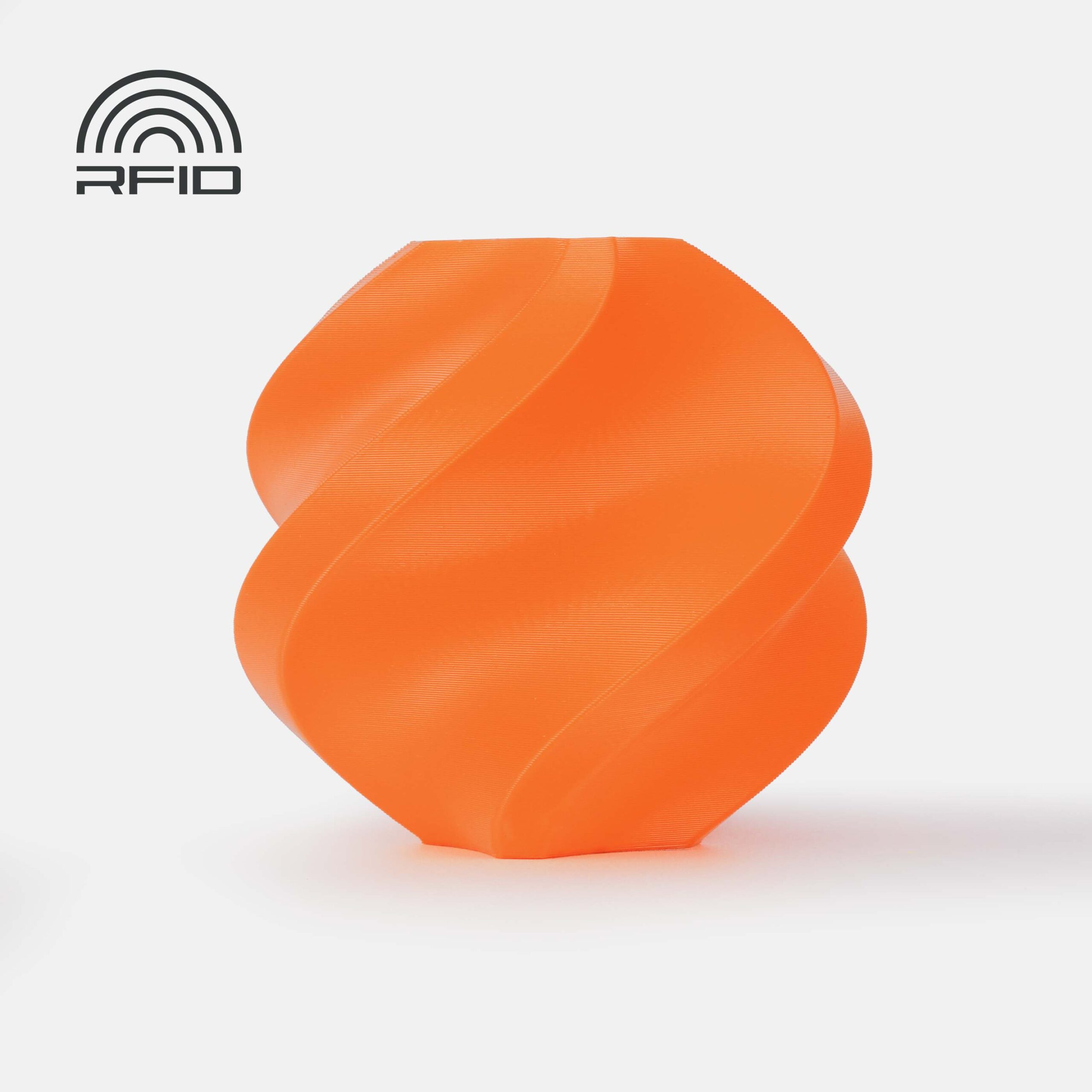 Bambu PLA Basic Filament – Orange – with Bambu Reusable Spool