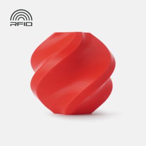 Bambu PLA Basic Filament – Red – with Bambu Reusable Spool