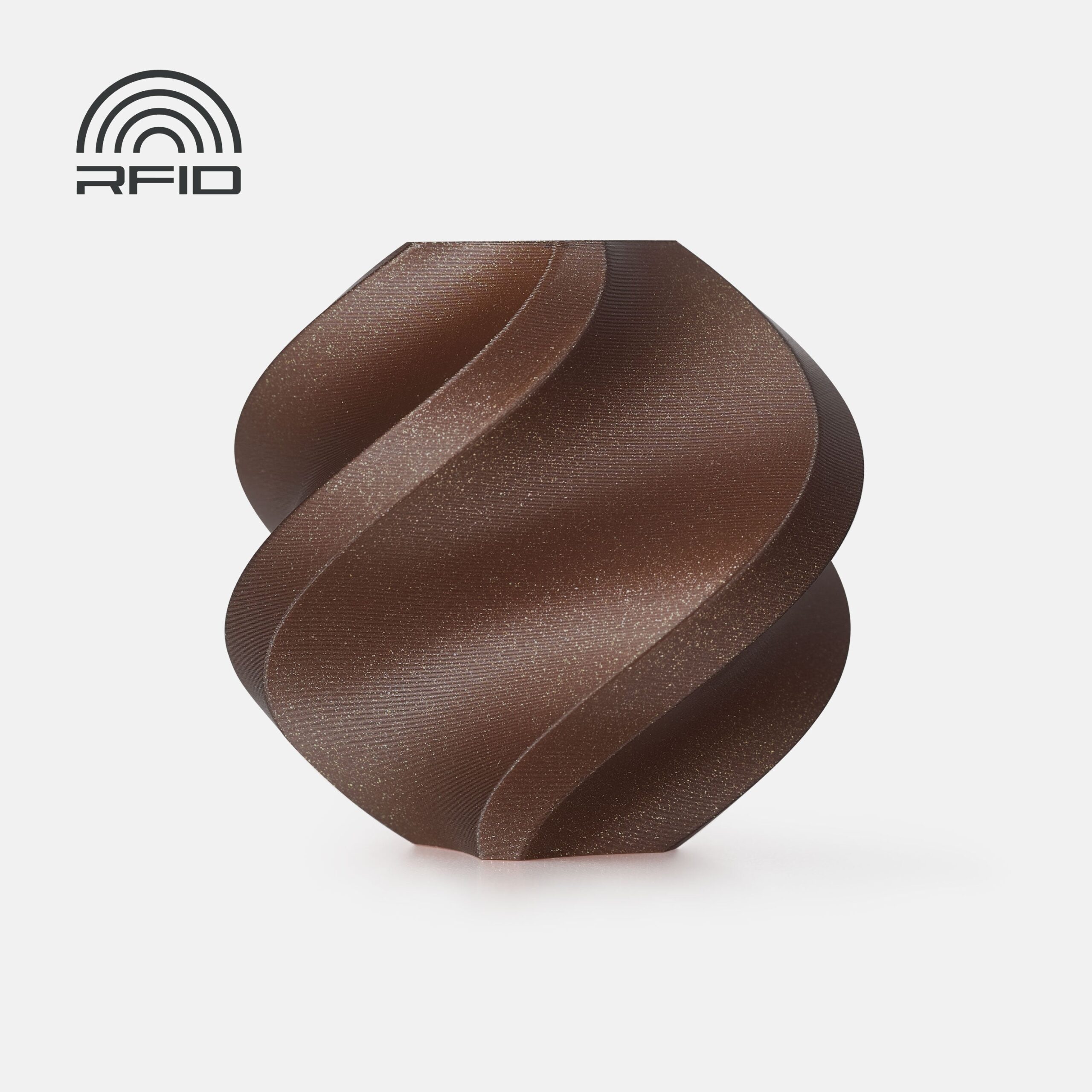 Bambu PLA Galaxy – Brown – with Bambu Reusable Spool
