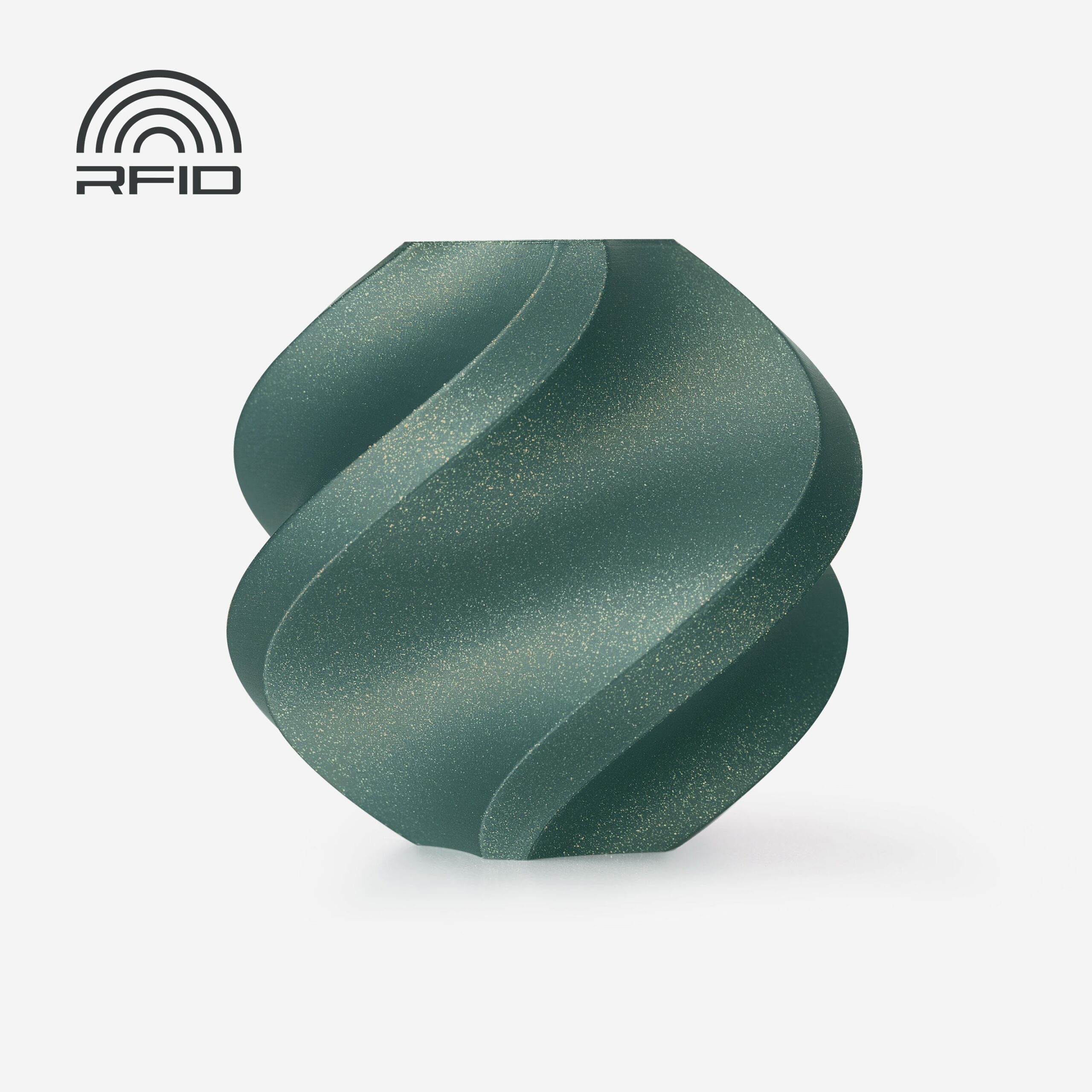 Bambu PLA Galaxy – Green – with Bambu Reusable Spool