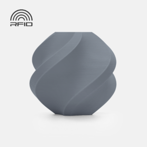 Bambu PLA Matte Filament – Ash Gray – with Bambu Reusable Spool