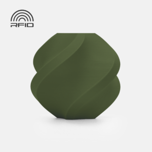 Bambu PLA Matte Filament – Dark Green – with Bambu Reusable Spool