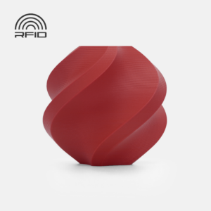 Bambu PLA Matte Filament – Dark Red – with Bambu Reusable Spool