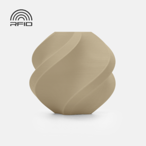 Bambu PLA Matte Filament – Desert Tan- with Bambu Reusable Spool