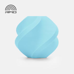 Bambu PLA Matte Filament – Ice Blue – with Bambu Reusable Spool