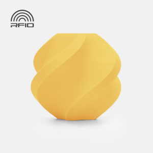 Bambu PLA Matte Filament – Lemon Yellow – with Bambu Reusable Spool