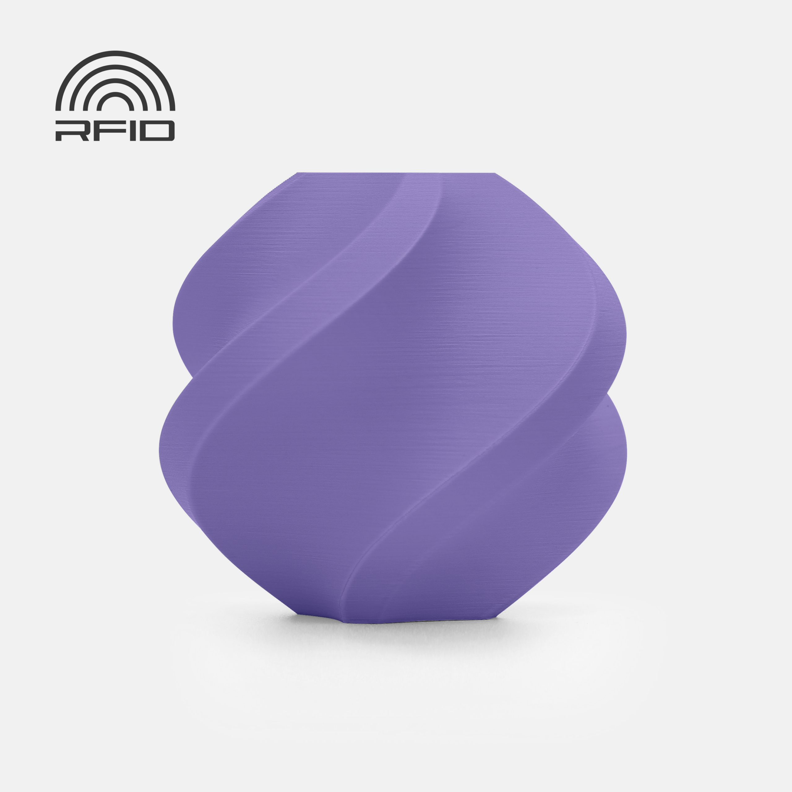 Bambu PLA Matte Filament – Lilac Purple- with Bambu Reusable Spool