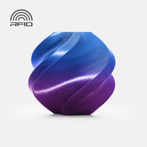 Bambu PLA Silk – Aurora Purple – with Bambu Reusable Spool