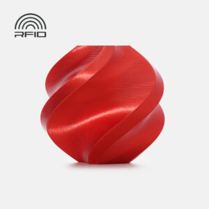 Bambu PLA Silk+ – Candy Red – with Bambu Reusable Spool