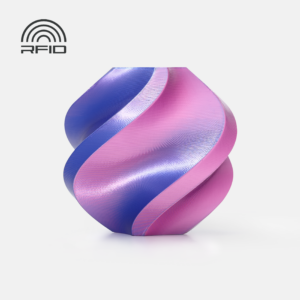Bambu PLA Silk – Neon City (Blue-Magenta) – with Bambu Reusable Spool