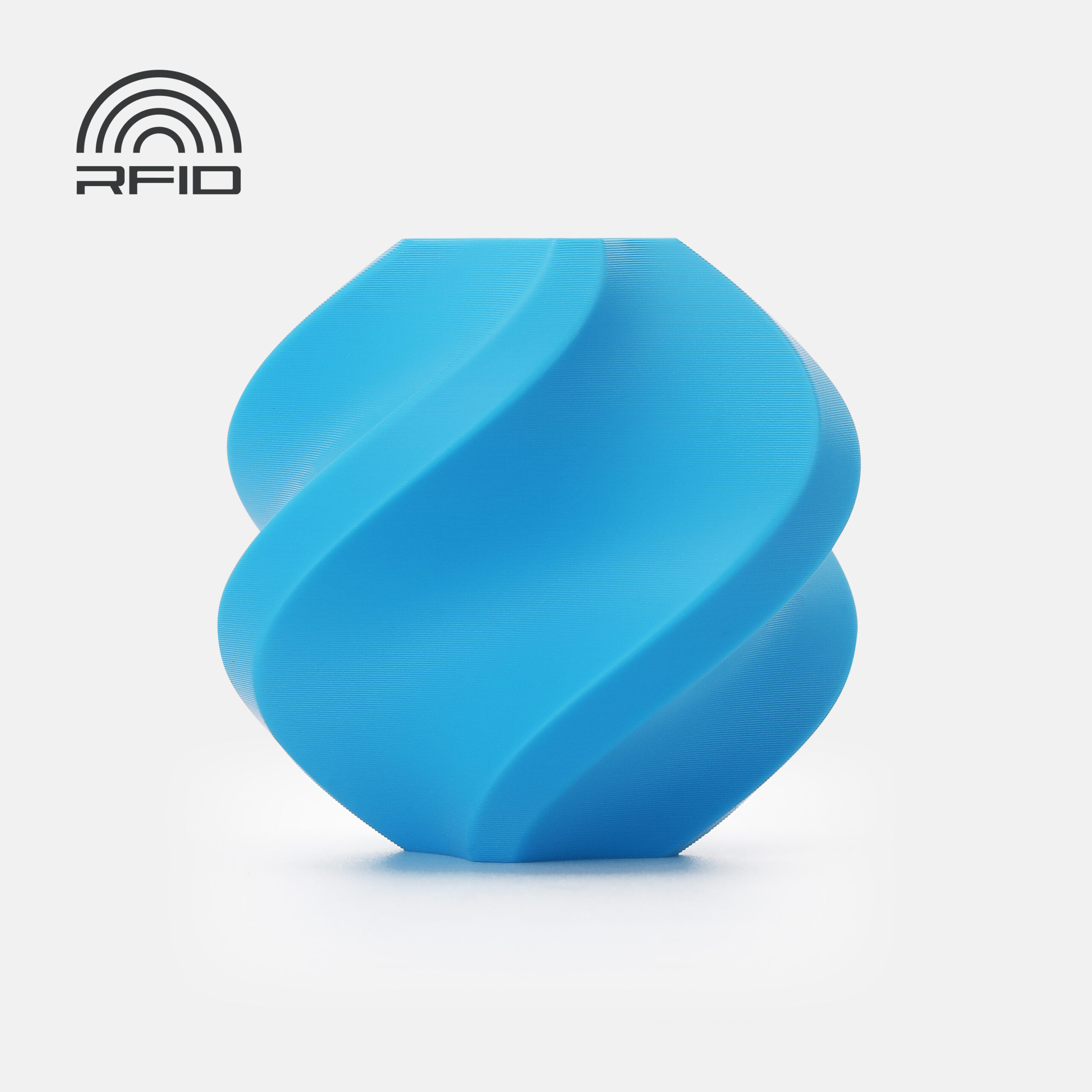 Bambu PLA Tough+-Cyan- with Bambu Reusable Spool