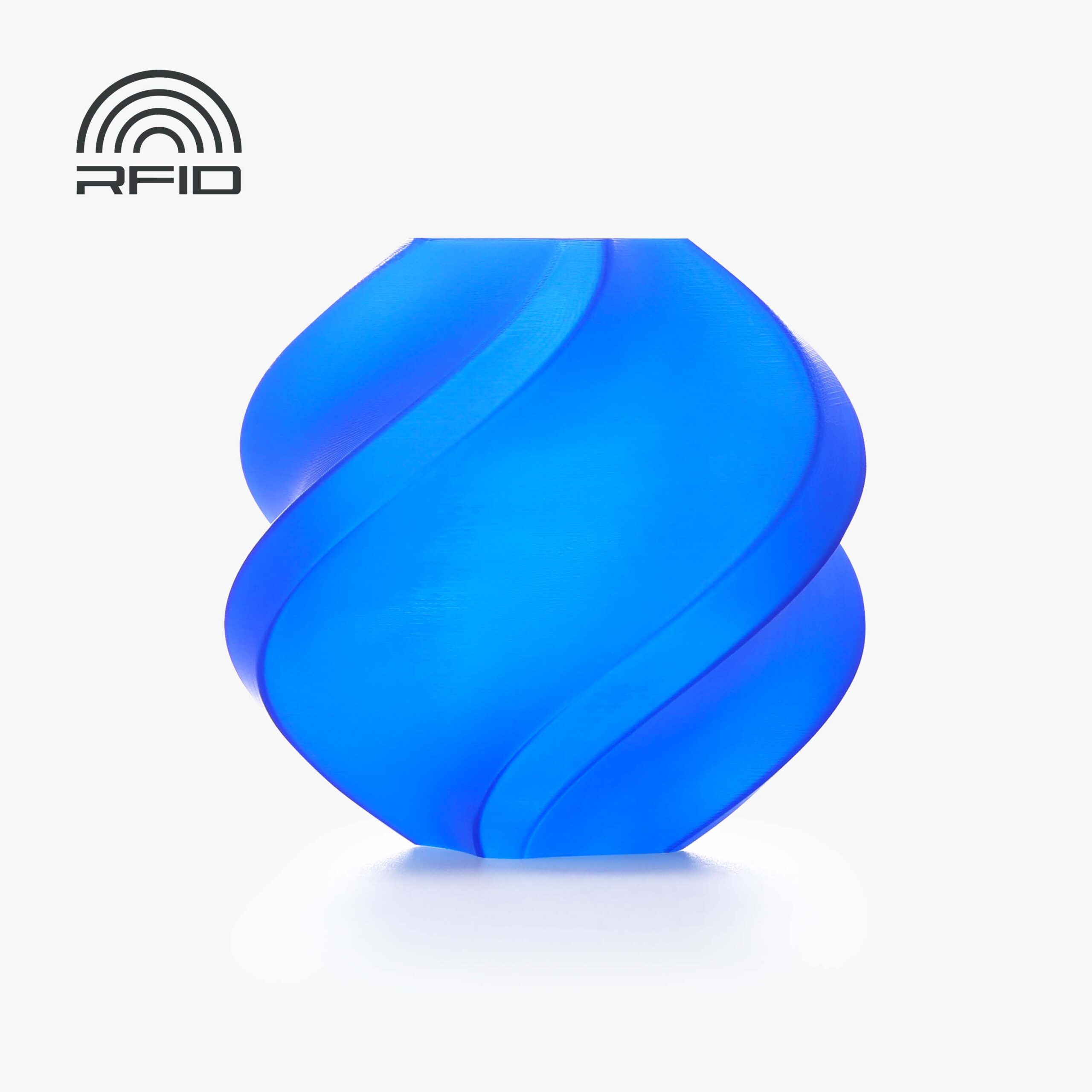 Bambu PLA Translucent – Blue – with Bambu Reusable Spool
