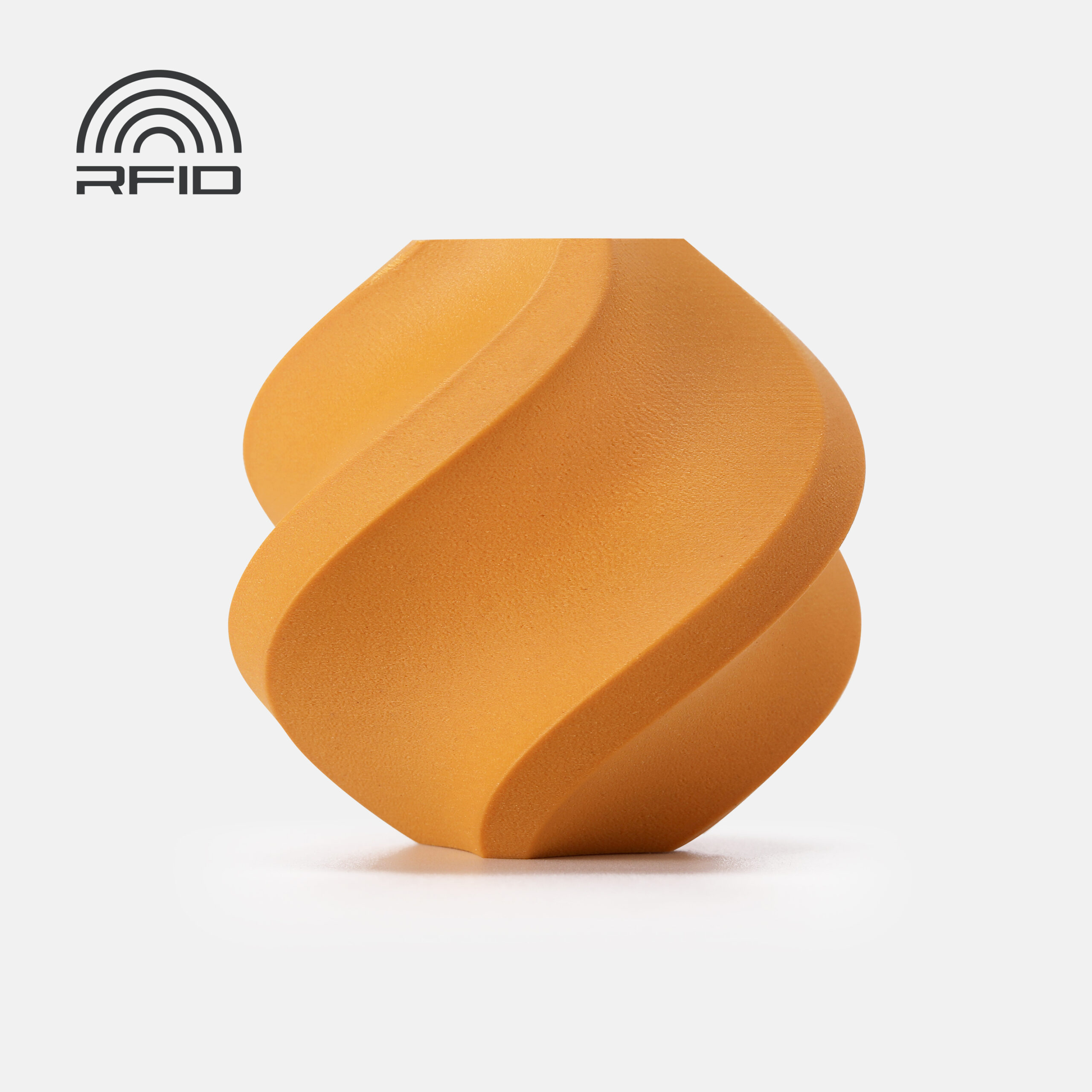 Bambu PLA Wood – Ochre Yellow – with Bambu Reusable Spool