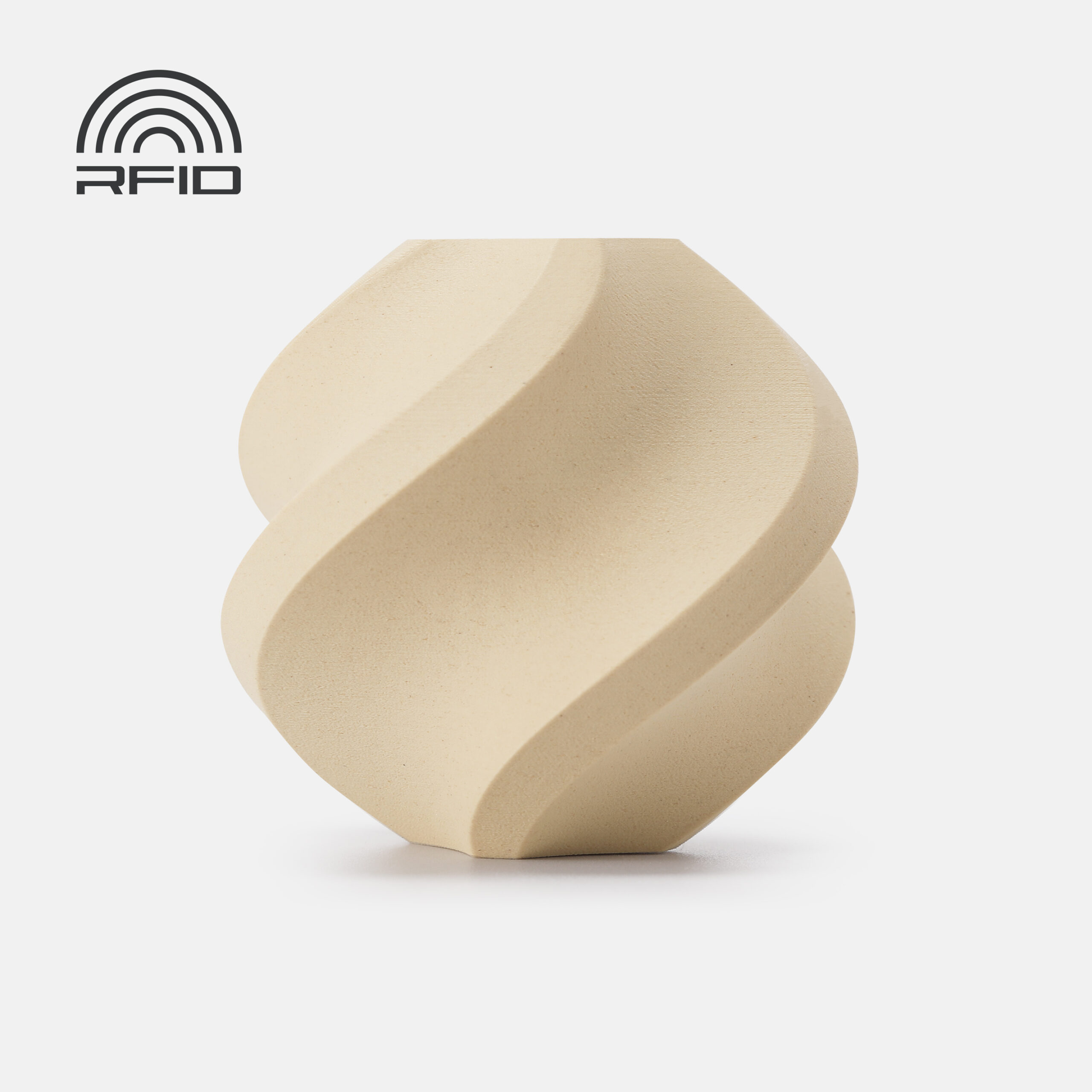 Bambu PLA Wood – White Oak – with Bambu Reusable Spool