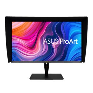 ASUS ProArt Display PA32UCX 4K HDR IPS Mini LED Professional Monitor – 32”, 1200 nits, 10 bit, Dolby Vision, HLG, 1152 zones, ΔE < 1, 99% DCI-P3, 99.5% Adobe RGB, 100% sRGB/Rec. 709 , Hardwa