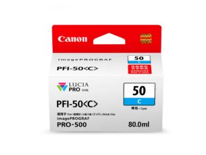 Canon PFI-50 C Ink Cartridge
