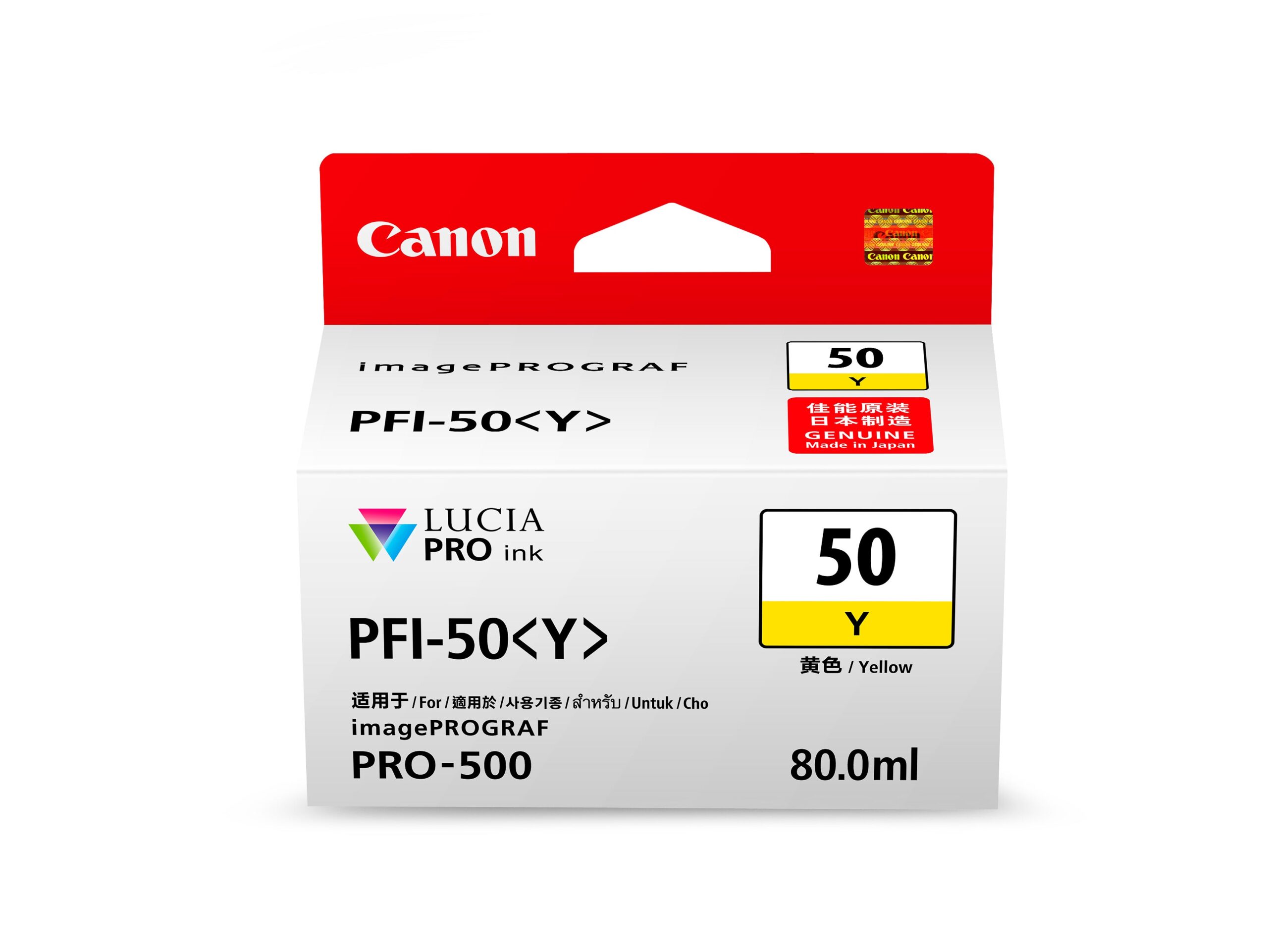 Canon PFI-50 Y Ink Cartridge